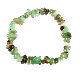 Chrysopraas armband split Chrysopraas armband split