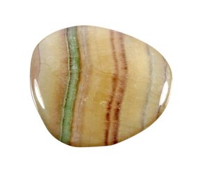 Fluoriet (regenboog) steen plat gepolijst Fluoriet (regenboog) steen plat gepolijst