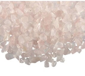 Rozenkwarts ondoorboorde split | 1 kg