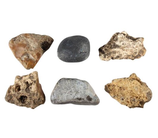 Vuursteen ruw 50 - 100 gram Vuursteen ruw 50 - 100 gram