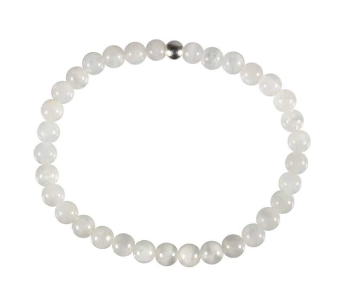 Maansteen armband 18 cm | 6 mm kralen Maansteen armband 18 cm | 6 mm kralen