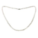 Maansteen ketting 6 mm kralen