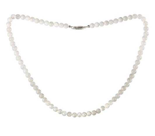 Maansteen ketting 6 mm kralen Maansteen ketting 6 mm kralen