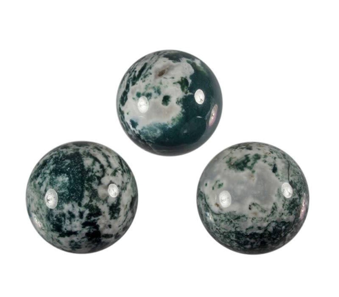 Agaat (boom) bol 49 - 50 mm Agaat (boom) bol 49 - 50 mm