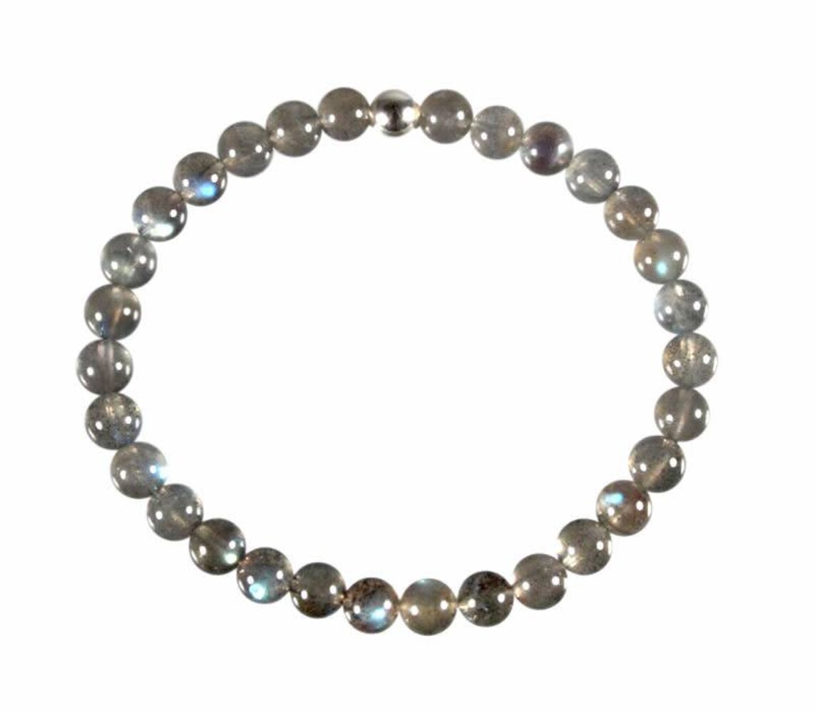 Labradoriet armband A-kwaliteit 18 cm | 6 mm kralen