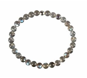Labradoriet armband A-kwaliteit 18 cm | 6 mm kralen Labradoriet armband A-kwaliteit 18 cm | 6 mm kralen