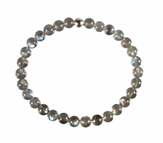 Labradoriet armband A-kwaliteit 18 cm | 6 mm kralen