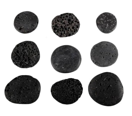 Lavasteen steen plat gepolijst