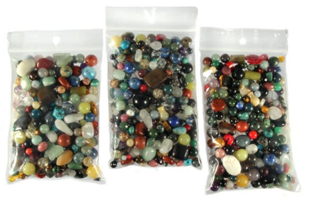 Gemengde edelsteen kralen mix (200 gram) Gemengde edelsteen kralen mix (200 gram)