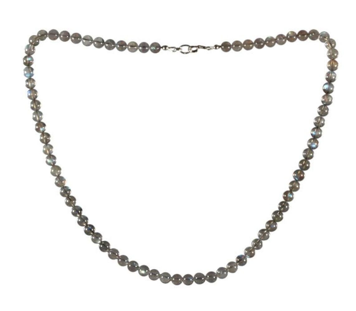 Labradoriet ketting A-kwaliteit 6 mm kralen Labradoriet ketting A-kwaliteit 6 mm kralen