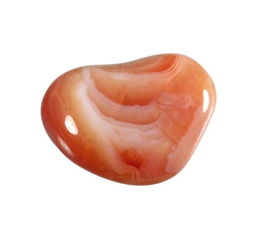 Carneool steen getrommeld 20 - 30 gram Carneool steen getrommeld 20 - 30 gram