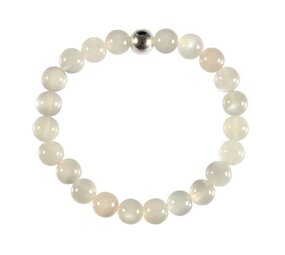 Maansteen armband 20 cm | 8 mm kralen