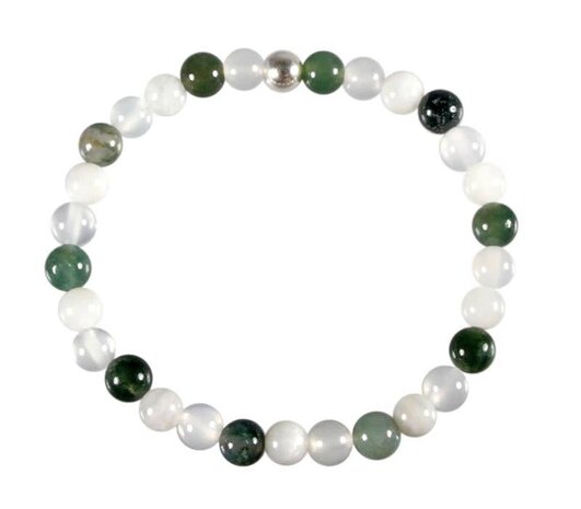 Armband bevalling & borstvoeding 18 cm | 6 mm kralen