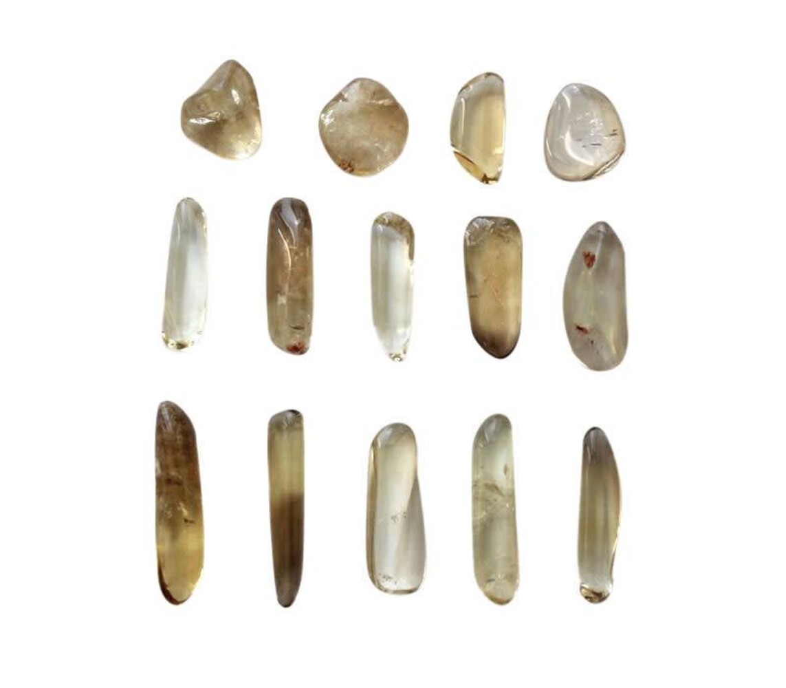 Citrien steen getrommeld 1 - 2 gram Citrien steen getrommeld 1 - 2 gram