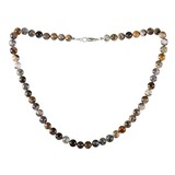 Merliniet ketting 8 mm kralen Merliniet ketting 8 mm kralen