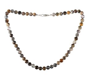 Merliniet ketting 8 mm kralen Merliniet ketting 8 mm kralen