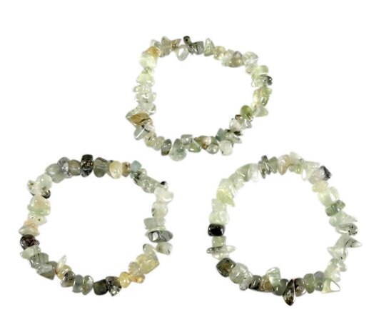 Prehniet armband split