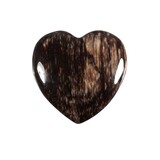 Versteend hout edelsteen hart 4 cm