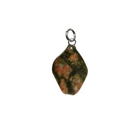 Unakiet hanger met zilveren oogje Unakiet hanger met zilveren oogje