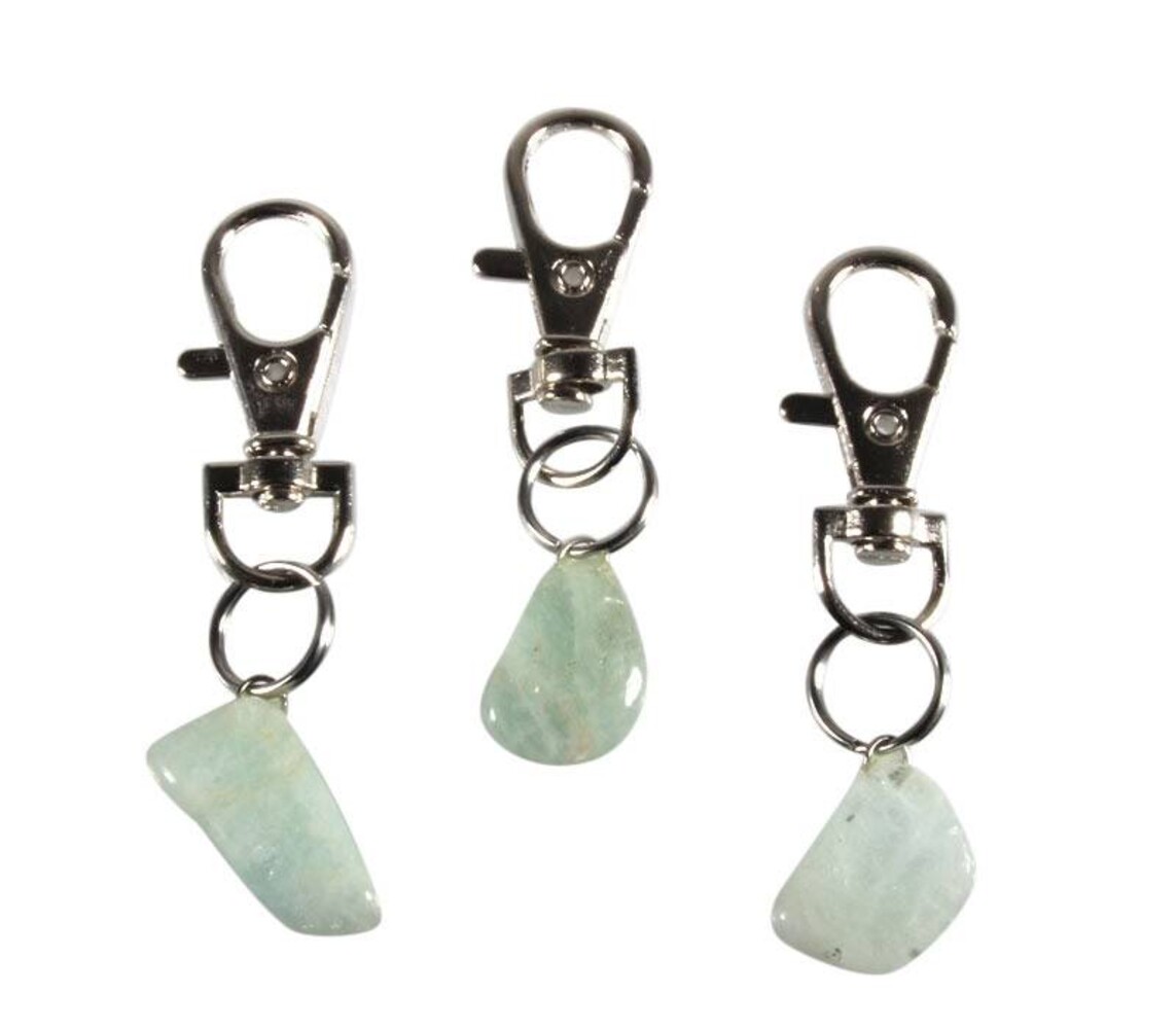 Halsband hanger aquamarijn groot Halsband hanger aquamarijn groot