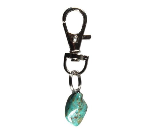 Halsband hanger chrysocolla groot