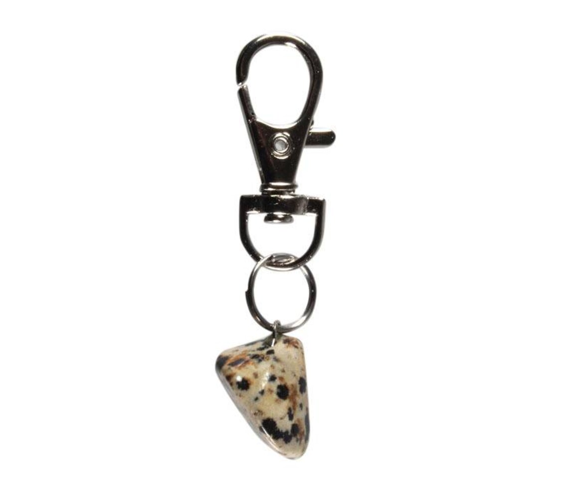 Halsband hanger jaspis (dalmatier) groot Halsband hanger jaspis (dalmatier) groot