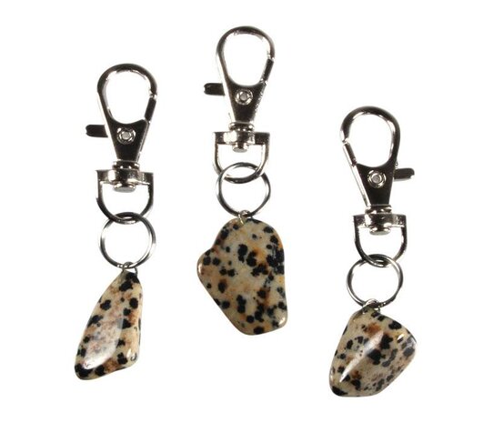 Halsband hanger jaspis (dalmatier) groot Halsband hanger jaspis (dalmatier) groot
