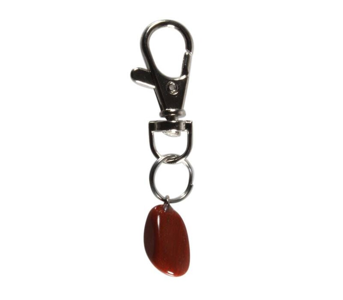 Halsband hanger jaspis (rood) groot