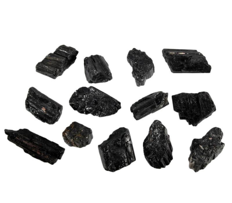 Toermalijn (zwart) ruw 5 - 10 gram