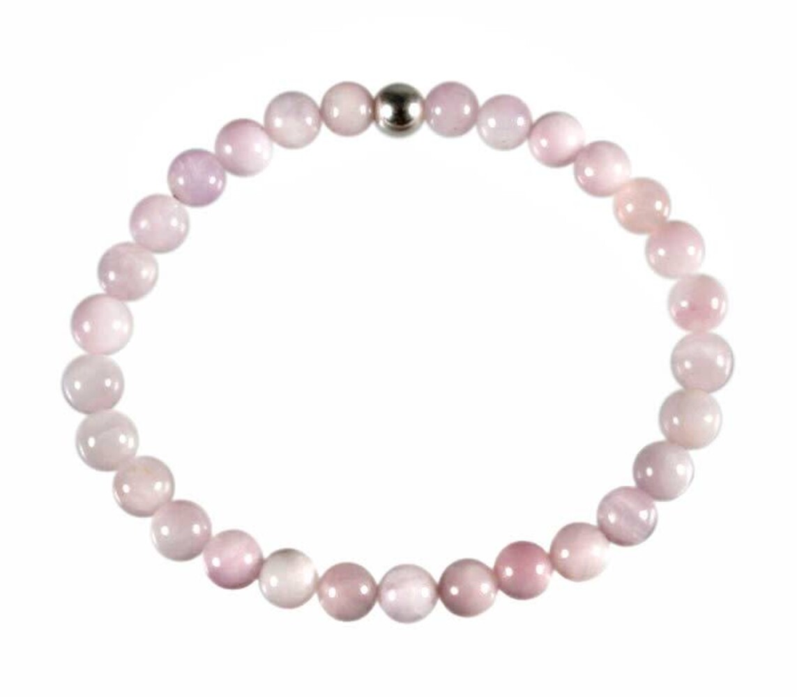 Kunziet armband 18 cm | 6 mm kralen