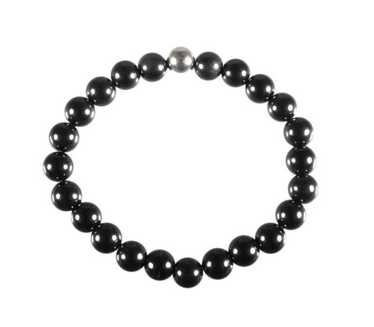 Hematiet armband 20 cm | 8 mm kralen Hematiet armband 20 cm | 8 mm kralen