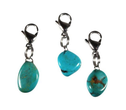 Halsband hanger turkoois klein Halsband hanger turkoois klein