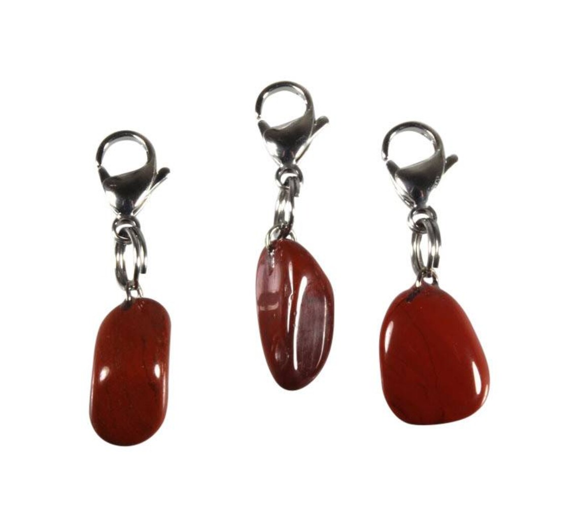 Halsband hanger jaspis (rood) klein Halsband hanger jaspis (rood) klein