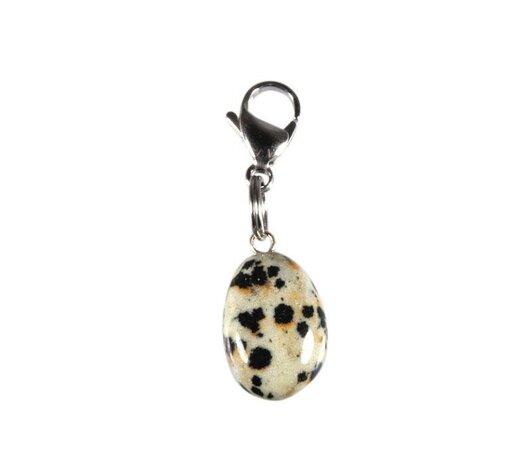 Halsband hanger jaspis (dalmatier) klein Halsband hanger jaspis (dalmatier) klein