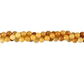 Aventurijn (geel) kralen rond 6 mm (streng van 40 cm) Aventurijn (geel) kralen rond 6 mm (streng van 40 cm)