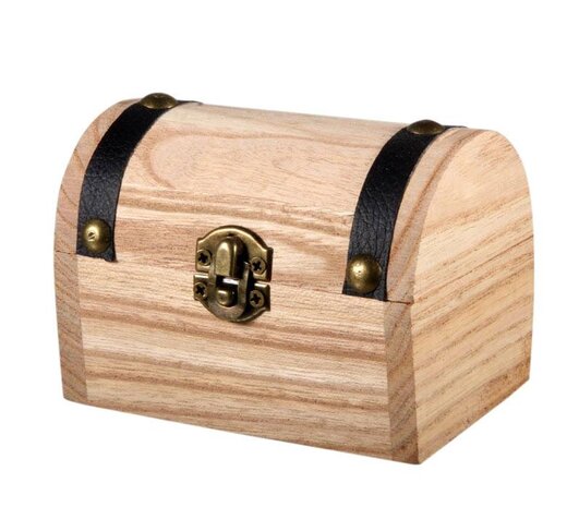 Schatkistje klein gevuld met stenen mix (150 gram) Schatkistje klein gevuld met stenen mix (150 gram)