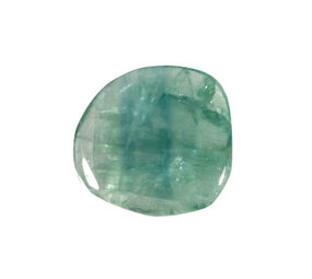 Fluoriet (groen) steen plat gepolijst Fluoriet (groen) steen plat gepolijst