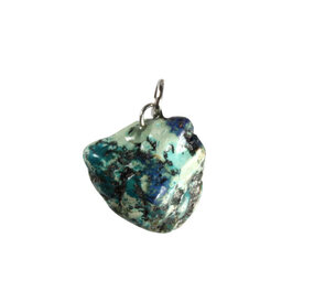 Turkoois met azuriet hanger