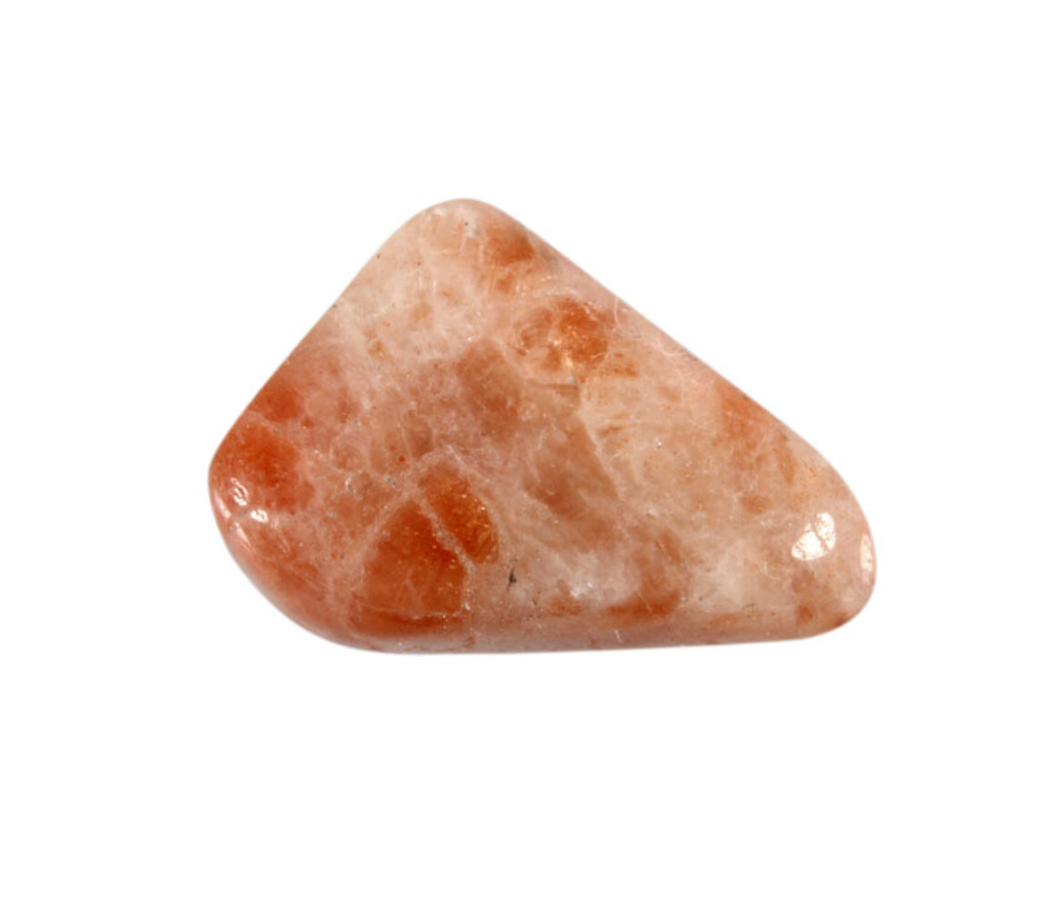 Zonnesteen steen getrommeld 10 - 20 gram