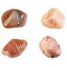 Agaat (Botswana) roze steen getrommeld | groot (L) Agaat (Botswana) roze steen getrommeld | groot (L)