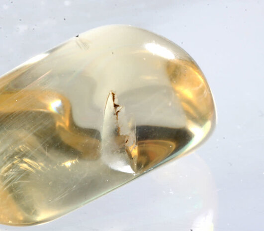 Labradoriet (goud) hanger doorboord Labradoriet (goud) hanger doorboord