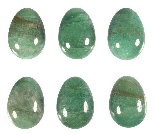 Aventurijn (groen) edelsteen ei 4,8 x 3,4 cm Aventurijn (groen) edelsteen ei 4,8 x 3,4 cm