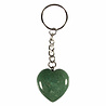Aventurijn sleutelhanger hart 3 cm Aventurijn sleutelhanger hart 3 cm