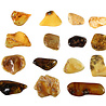 Barnsteen gepolijst 1 - 2 gram Barnsteen gepolijst 1 - 2 gram
