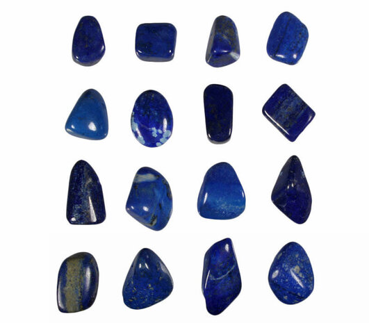 Lapis lazuli hanger doorboord