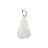 Azeztuliet hanger met zilveren oogje Azeztuliet hanger met zilveren oogje