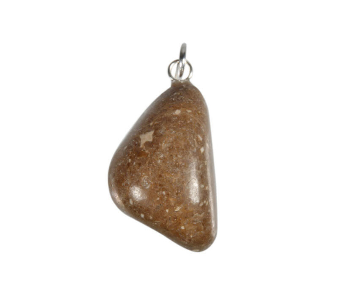 Fallen star stone hanger met zilveren oogje Fallen star stone hanger met zilveren oogje