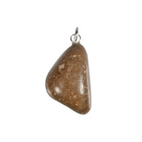 Fallen star stone hanger met zilveren oogje Fallen star stone hanger met zilveren oogje