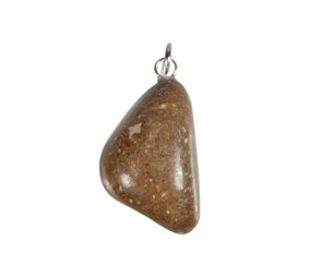 Fallen star stone hanger met zilveren oogje Fallen star stone hanger met zilveren oogje