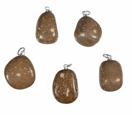 Fallen star stone hanger met zilveren oogje Fallen star stone hanger met zilveren oogje